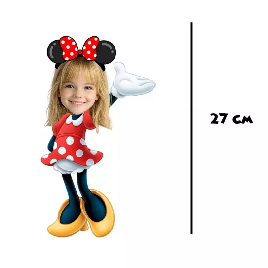 Kişiye Özel Minnie Mouse Temalı Masa Panosu