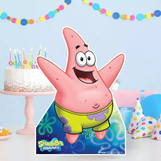 Sünger Bob Yıldız Temalı Ayaklı Dekor Pano