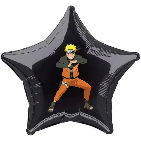Naruto Çıkartmalı Folyo Balon