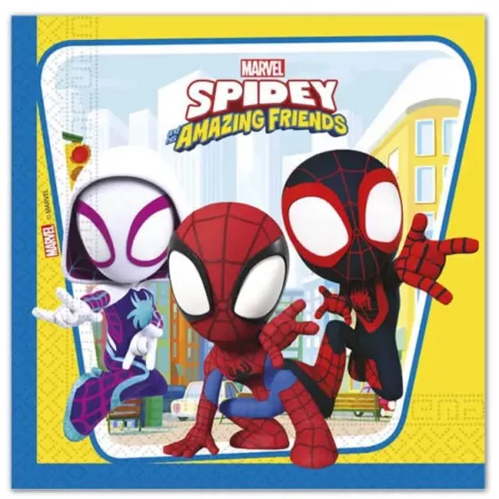 Spidey ve İnanılmaz Arkadaşları Temalı Peçete 20