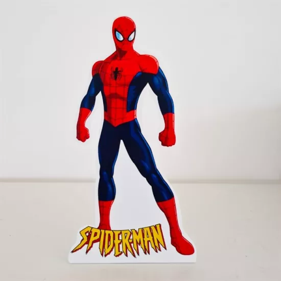 Ayaklı Dekor Pano - Spiderman - 29 cm