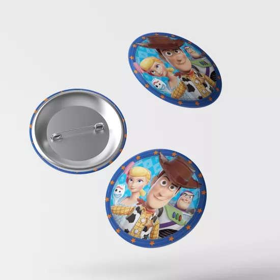 Toy Story Sheriff Woody Temalı İğneli Rozet 1