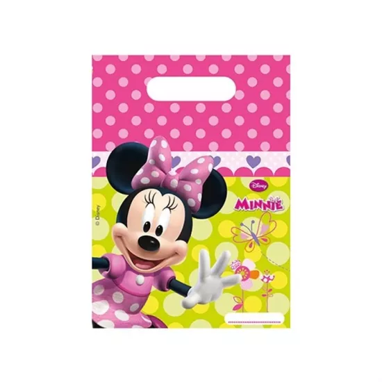 Minnie Doğum Günü Temalı Lisanslı Hediye Poşeti