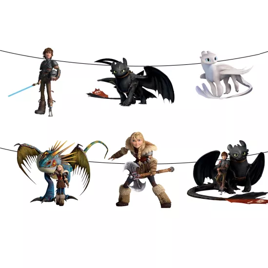 How To Train Dragon Temalı Karakter Banner