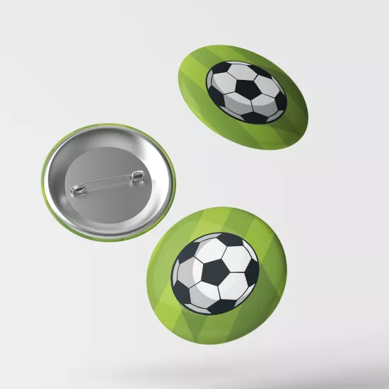 Futbol Temalı İğneli Rozet 1 Adet