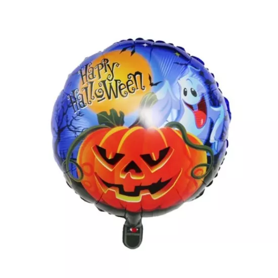 Cadılar Bayramı Temalı Balkabaklı Folyo Balon