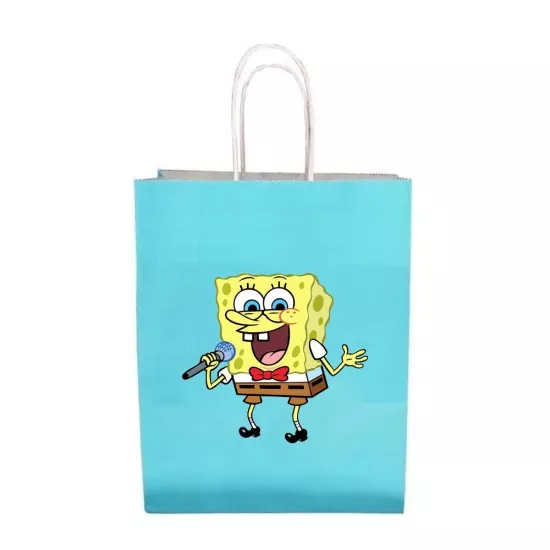Sünger Bob Temalı Karton Çanta