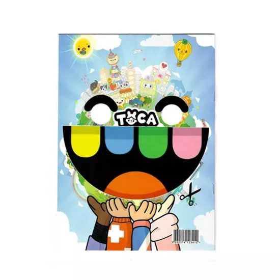 Toca Life World Temalı Boyama Kitabı