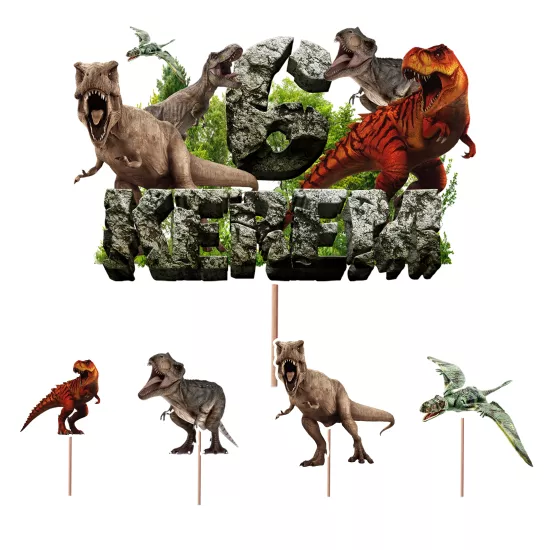 Kişiye Özel Jurassic Park Dinozor Temalı Pasta