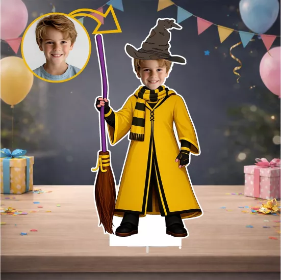 Kişiye Özel Harry Potter Hufflepuff Temalı Ayaklı