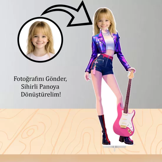 Kişiye Özel K-Pop Temalı Masa Panosu Tasarım 2