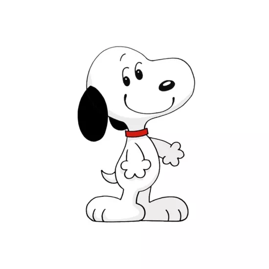 Snoopy Temalı Etiket 12 cm