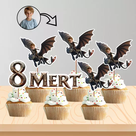 How to Train Your Dragon Temalı Kişiye Özel