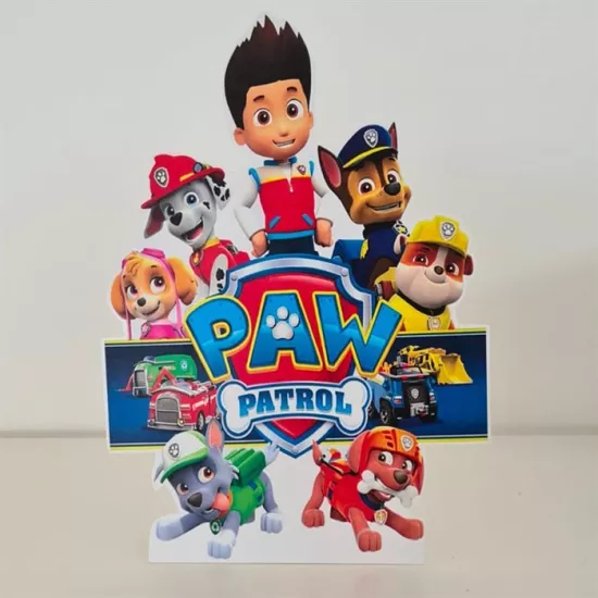Ayaklı Dekor Pano - Paw Patrol - 29 cm