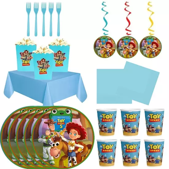 Toy Story Temalı Doğum Günü Parti Seti 16 Kişilik