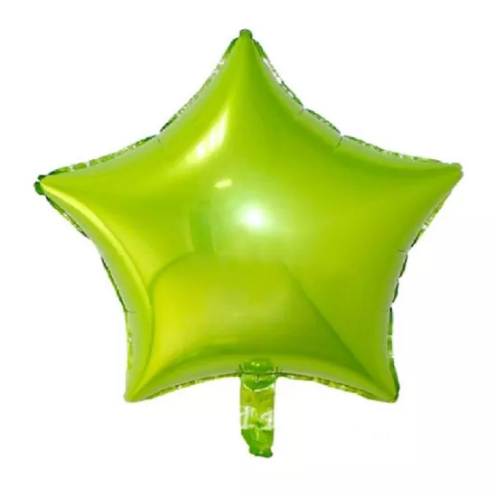 Yıldız Açık Yeşil Folyo Balon - 40 cm