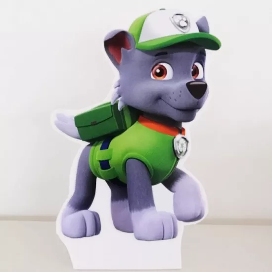 Ayaklı Dekor Pano - Paw Patrol Rocky - 29 cm