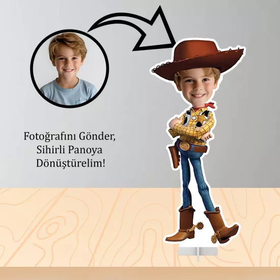 Kişiye Özel Toy Story Temalı Masa Panosu