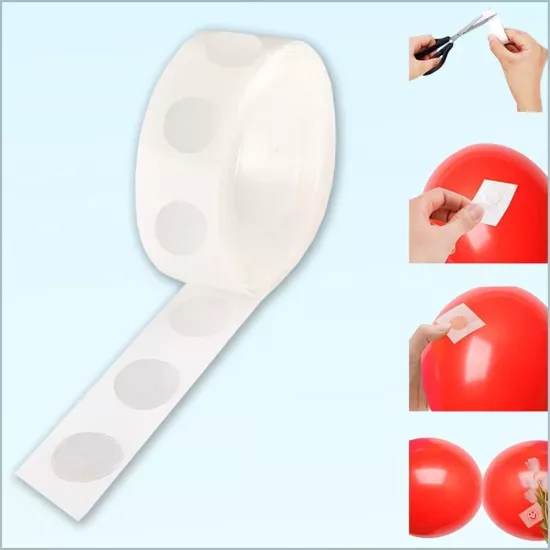 Balon Yapıştırma Bandı - 100 Adet
