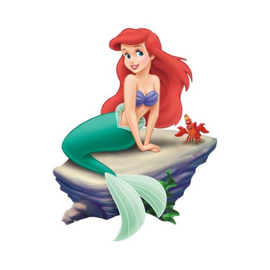 Prenses Ariel Temalı Sticker