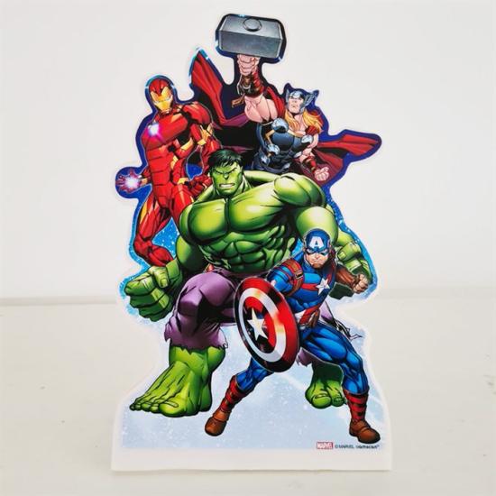 Avengers Temalı Ayaklı Dekor Pano 30 cm