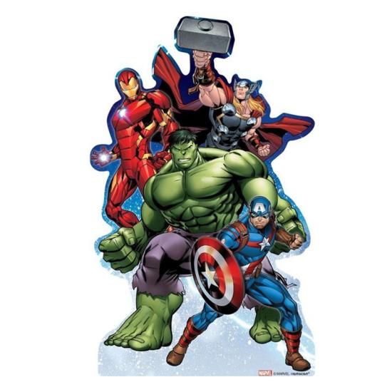 Avengers Konseptli Sticker 12 cm 1 adet
