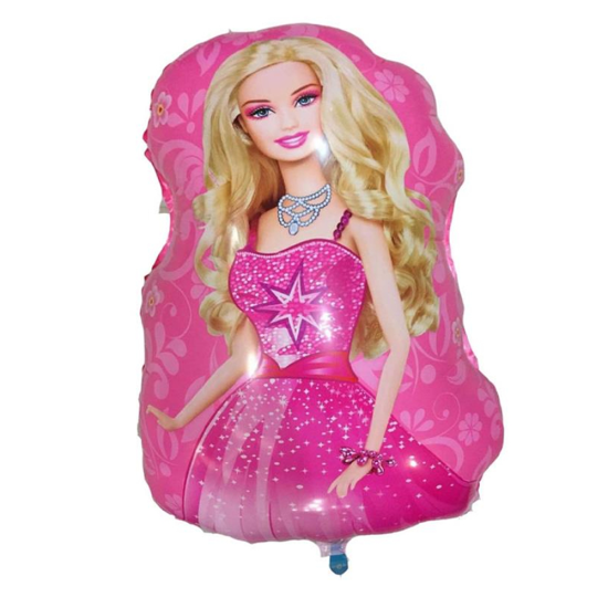 Barbie Temalı Özel Kesim Folyo Balon