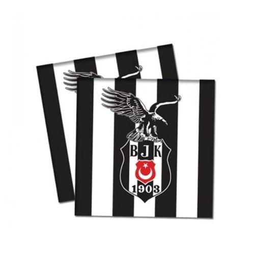 Beşiktaş Doğum Günü Temalı Lisanslı Peçete 16 Adet