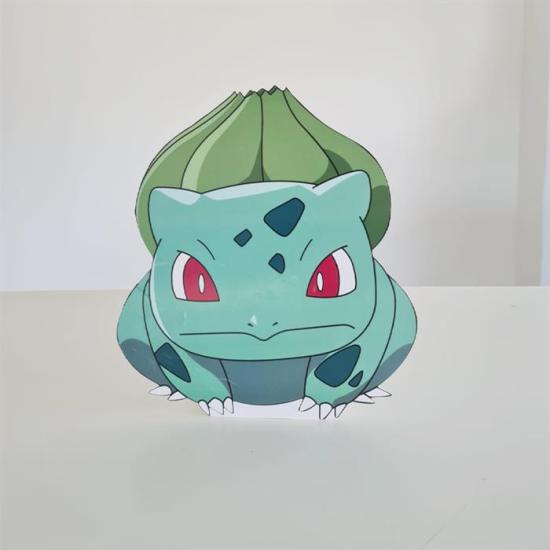 Pokemon Balbasaur Konseptli Dekor Pano