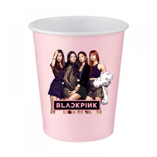 Blackpink Temalı Pembe Bardak 5 Adet