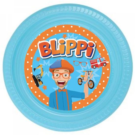 Blippi Konsepti Mavi Tabak 5’li