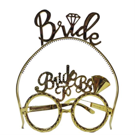 Bride To Be Konsepti Gözlük ve Taç
