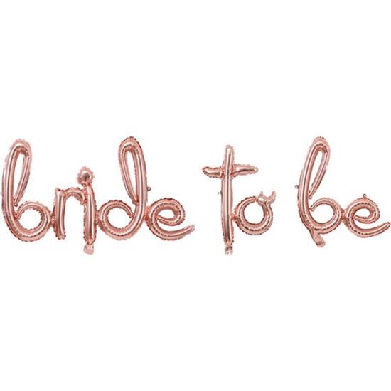 Rose Bride To Be Kaligrafi Folyo Balon