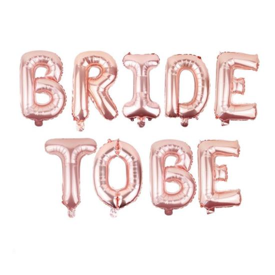 Rose Bride to Be Folyo Balon Seti