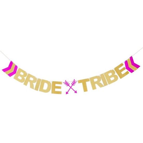 Bride Temalı Tribe Gold Simli Banner Afiş