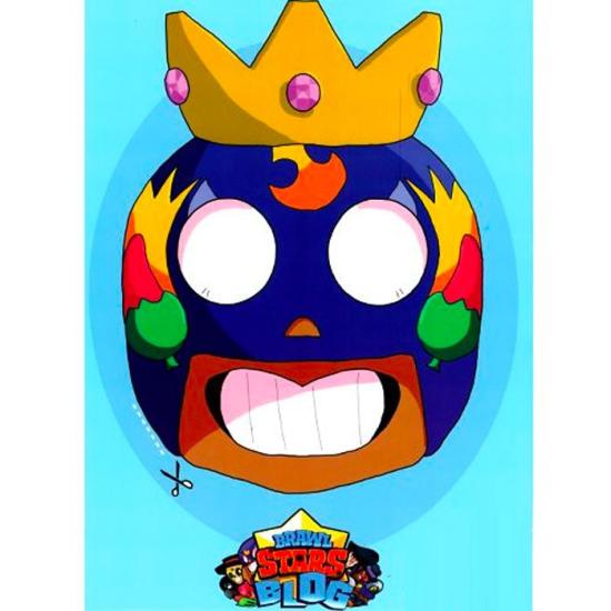 Brawl Stars Temalı Boyama Kitabı (Sticker+Maskeli)