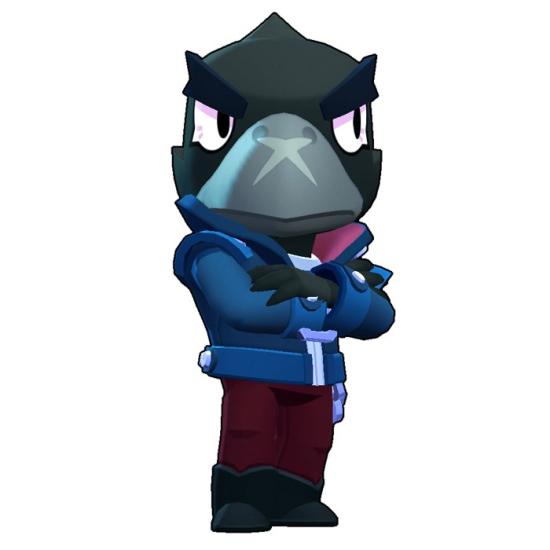 Brawl Stars Crow konseptli Sticker 12 cm 1 adet