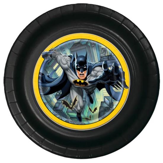 Batman Konseptli Stickerlı Tabak 5’li