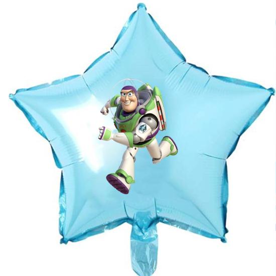 Toy Story Buzz Lightyear Konsepti Stickerlı Folyo Balon