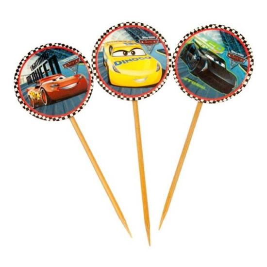 Cars Temalı Lisanslı Kürdan Set - 10 Adet