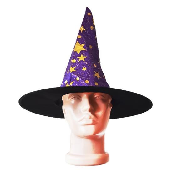 Halloween Mavi Cadı Şapkası