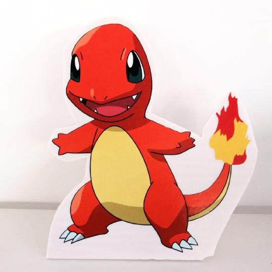 Pokemon Charmander Ayaklı Dekor Pano