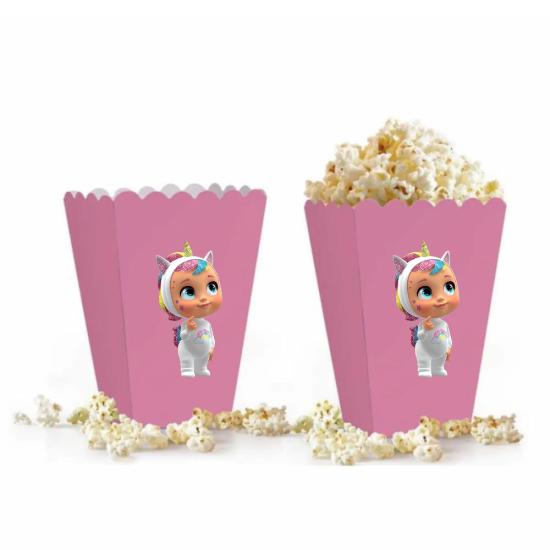 Cry Babies Konsepti Popcorn Mısır Kutusu 5’li