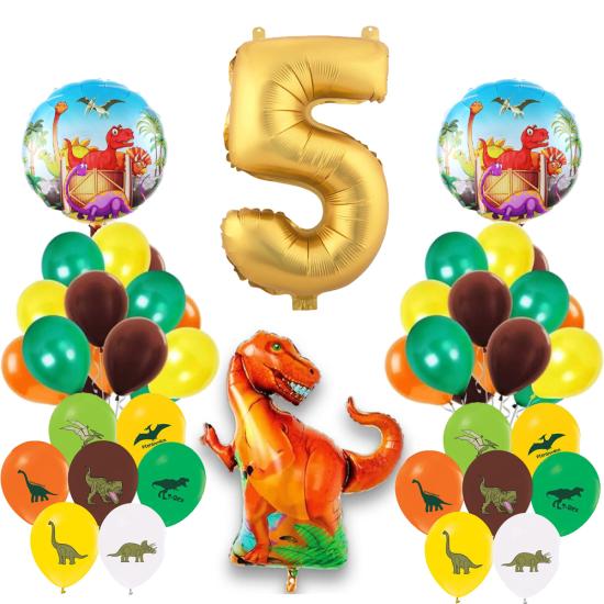 Dinozor Konsepti Doğum Günü Balon Seti