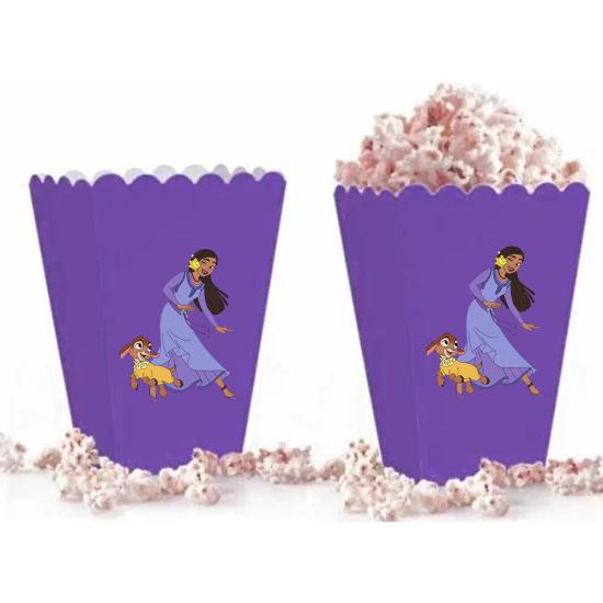 Disney Wish Konsepti Popcorn Mısır Kutusu 5’li