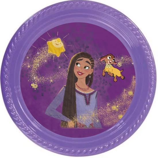 Disney Wish Temalı Tabak 5’li