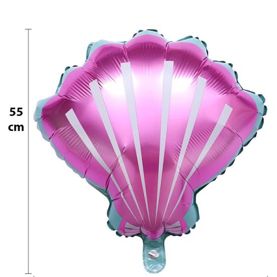 Deniz Kabuğu Konsepti Folyo Balon