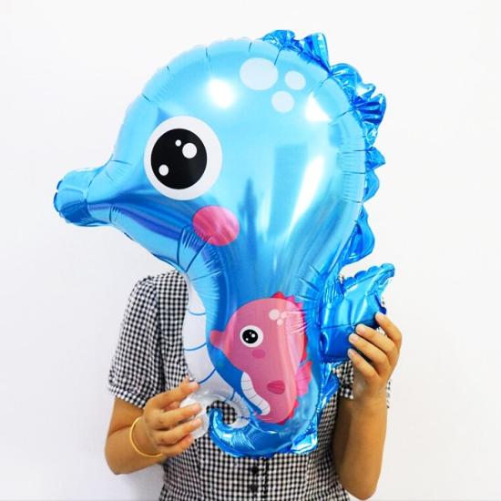Deniz Atı Temalı Folyo Balon