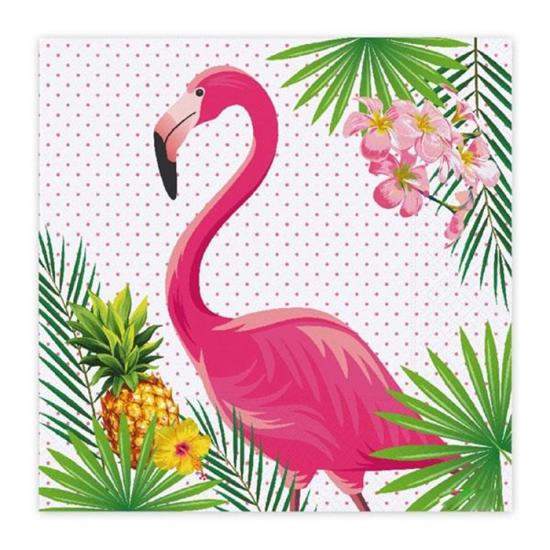 Flamingo Temalı Doğum Günü Peçetesi 16 Adet