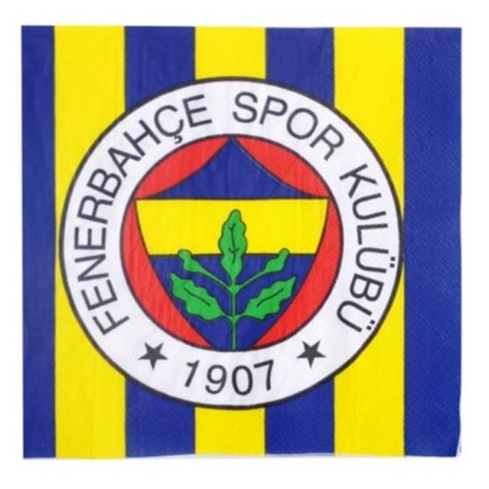 Fenerbahçe Doğum Günü Temalı Lisanslı Peçete 16 Adet